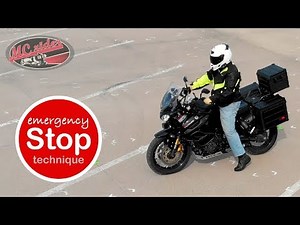 Motorcycle Emergency Braking - Which technique is correct?