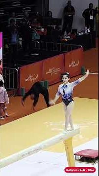 📢 Dohyun Eom from South Korea 🇰🇷 – Balance Beam | Women’s Qualification | 2025 FIG AGWC Jakarta,🇮🇩