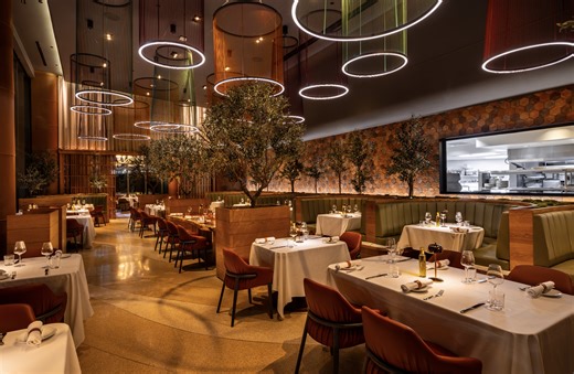 This gorgeous new Tuscan steakhouse just opened inside the Waldorf Astoria Beverly Hills