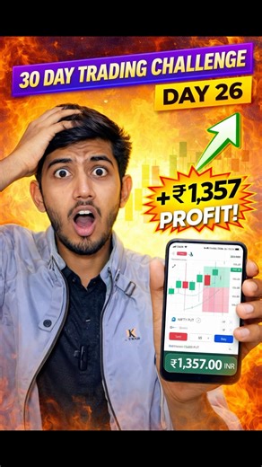 “Aaj Sirf Rules Follow Kiye… Result Dekho 😳 #tradingdiscipline#tradingpsychology#optionstrading