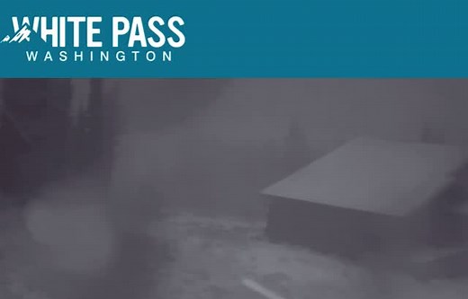 First snow of the season! Stop by the Mountain Cams page at skiwhitepass.com to check out the snow! | White Pass Ski Area