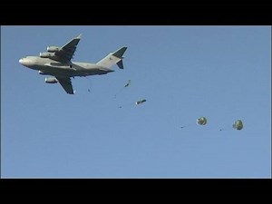 RAAF - C17 Paradrop