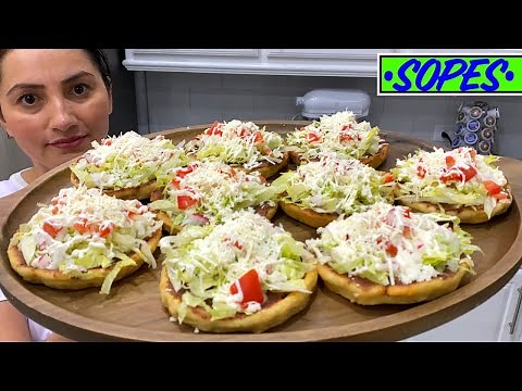 Hagamos unos **RICOS** Sopes
