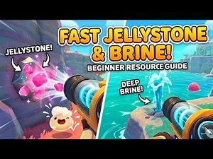 Where to Find Jellystone & Deep Brine FAST | Slime Rancher 2 Beginner Guide