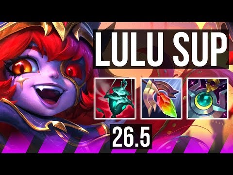 LULU & Vayne vs ALISTAR & Vladimir (SUP) | 21K damage | BR Challenger | 26.5
