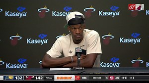 After taking the game over and scoring 36 points in tonight's victory, Jimmy Butler speaks about his performance, how his teammates influenced the game, and how tonight's pace influenced the offense @MiamiHEAT | #HEATCulture | FanDuel Sports Network Florida & Sun