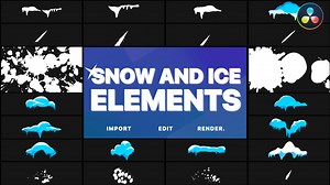 Snow And Ice Elements | DaVinci Resolve