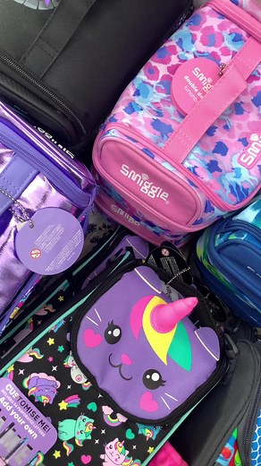 Smiggle Back to School Collection: Backpacks, Lunch Bags, and More