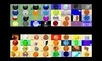 Mix of 4 videos from youtube : bfdi auditions 64-parison
