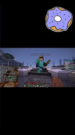 Free Skelly spawner an more OP loot in the #donutsmp #minecraft #gaming