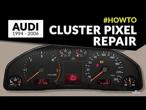Audi A3, A4, A6 and TT instrument clusters LCD pixel repair