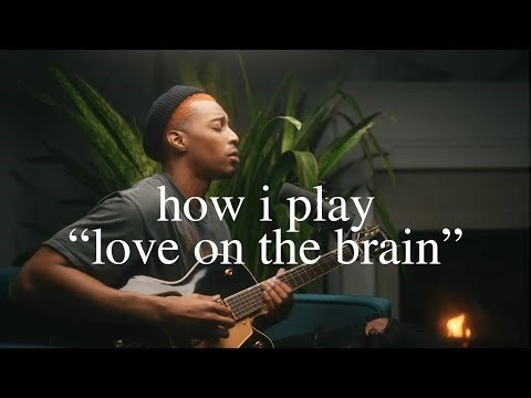 rihanna love on the brain - guitar tutorial