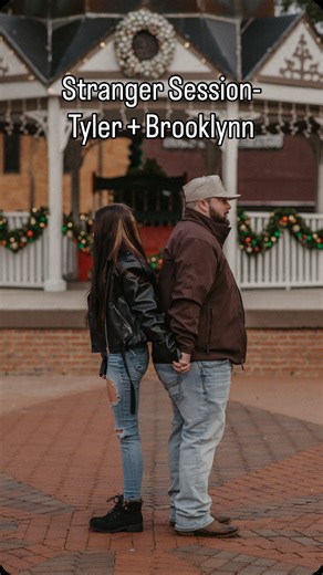 Brooke + Three | Ocala Florida Photographer on Instagram: "Stranger Session Series — Part 8 ✨Tyler + Brooklynn✨ Coffee cups clinking. ☕ Downtown strolling. 🌆 Leather jackets on. That cool, effortless kind of energy. 🖤 The start? Sweet. Like shy smiles, soft laughs, “Is this really happening?” sweet. Then the laughs get louder. The eye contact lasts longer. And suddenly the vibe shifts… 😏 Because now it’s not just cute. It’s a little spicy. 🔥 The kind where you feel it through the screen. (Th