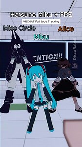 Miku vs Fundamental Paper Education (Alice + Miss Circle) #miku #fpe #animation #vrchat #fyp