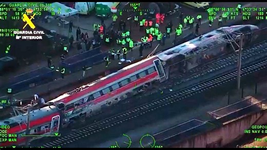 High-Speed Train in Spain Derails, Collides With Oncoming Train