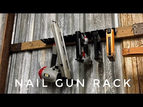 Nail Gun Rack