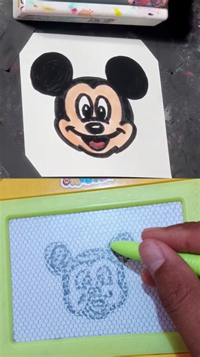 Drawing Mickey Mouse From Disney with Master Of Quick Drawing Art @millkun #joditaart #drawing #art