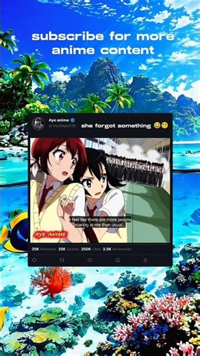 anime wholesome moment # AMV New short funny video