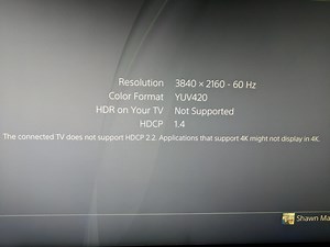 Question about HDR using U28D590D with PS4 Pro