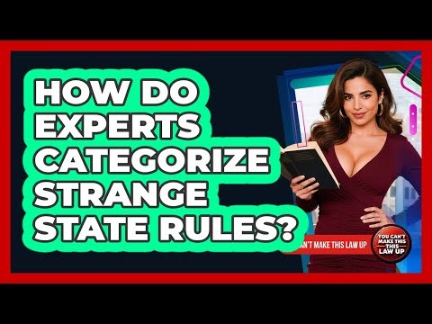 How Do Experts Categorize Strange State Rules?