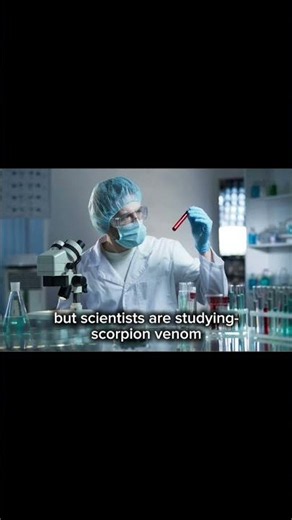 DO YOU KNOW Scorpions Can Help Save Lives? 🦂😳