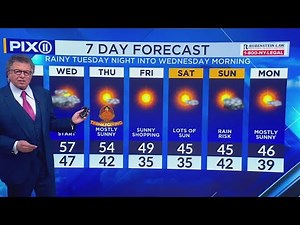 NY, NJ forecast: Storm to bring heavy rain, gusty wind