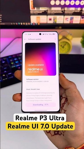 Realme P3 Ultra Official Realme Ui 7.0 Android 16 Update