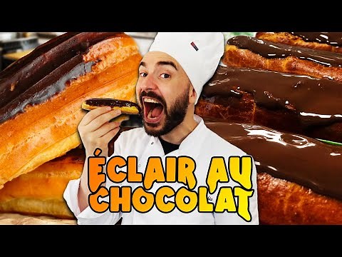 Chocolate Eclairs: Overwhelmed with pleasure! (it’s delicious)