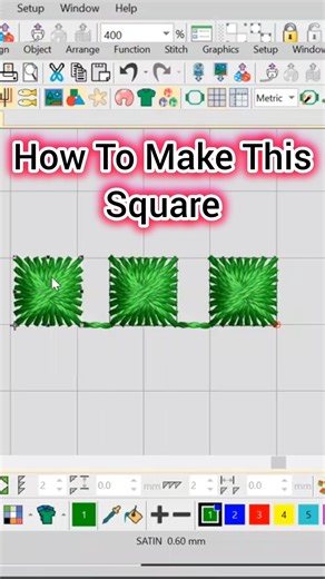 How To Make Square Like Star Circle || Wilcom Training Class || Column A Trick