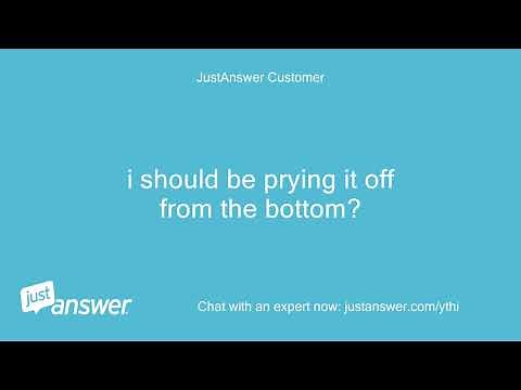 How do I remove my Totaline P374-1700 thermostat?