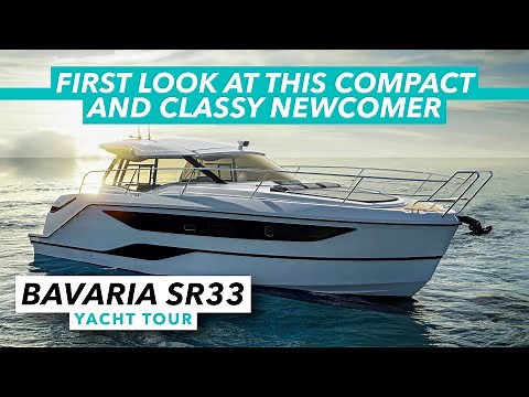 Bavaria SR33 yacht tour | First look at this compact and classy newcomer | Motor Boat & Yachting