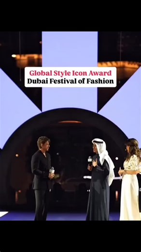 A journey of dreams, grit, and greatness, Shah Rukh Khan receiving the Global Icon Award is pure destiny. ❤️✨ #ShahRukhKhan #KING . . . . . . No Repost Until 24 Hrs❌ . . . #SRK #SRKWarriors #KingKhan [Shah Rukh Khan KING SRK Warriors SRKians New Year 2026] | Team SRK Warriors