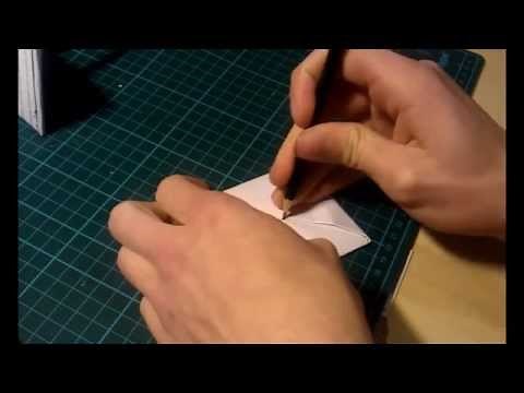 Tutorial Origami - Faltanleitung Kreisel