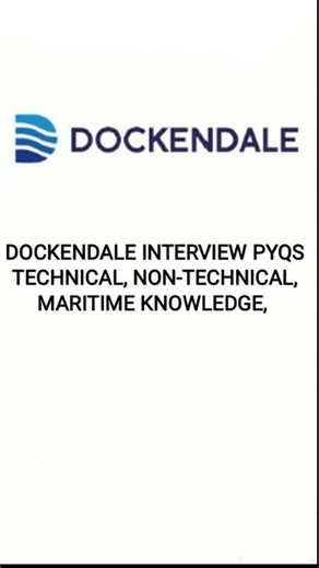 𝕄𝔸ℝ𝕀ℕ𝔼 𝕊𝔸𝕍𝕀𝕆𝕌ℝ on Instagram: "DOCKENDALE INTERVIEW QUESTIONS ✈️🌎 ❤️ @muvvala.sai.1 @muvalaprabha4 @shipvlogerprabhat1997 @shipvlogger.1010 @sailor_elite @ship @mariner_suraj_07 @merchant____navy @merchantnavyoffical24 @merchant_navy_girl85 @merchantnavy_123 @mariners_vishalpandey @scaryoceanvidss @mdsaim02 @aryan._2807 @venu_sea_dealer"
