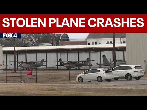Plane stolen from Addison flight school; pilot killed in crash