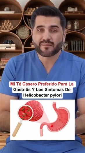 Endoscopia—Hoy No. Mi Té Casero Preferido Para La Gastritis Y Los Síntomas De Helicobacter pylori #salud #consejosdesalud #méxico