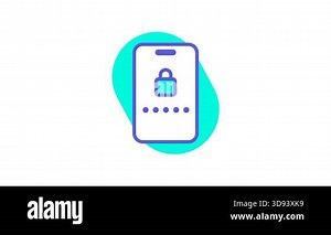 A locked device icon representing multilayer authentication systems designed to validate identity, block intrusions, and ensure safe personal device