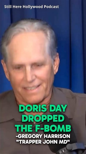 When Doris Day dropped the F-Bomb. -Gregory Harrison “Trapper John MD” @gnhsurf @stillherehwood @stevekmetko @jimlichtenstein @stillherenetwork #dorisday #catalinaisland #bts | Still Here Hollywood Podcast