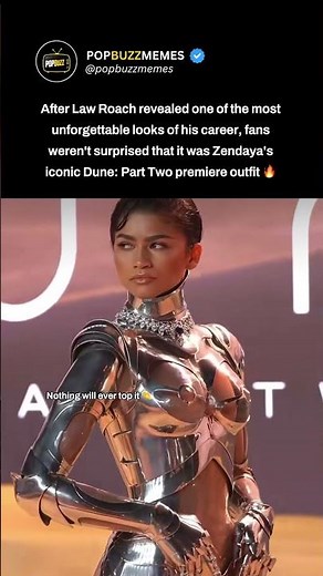 Zendaya’s iconic Dune: Part Two premiere outfit 😍🔥