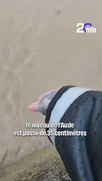 Plus de 4 mois de pluie en trois jours : Les images impressionnantes des inondations dans l’Aude