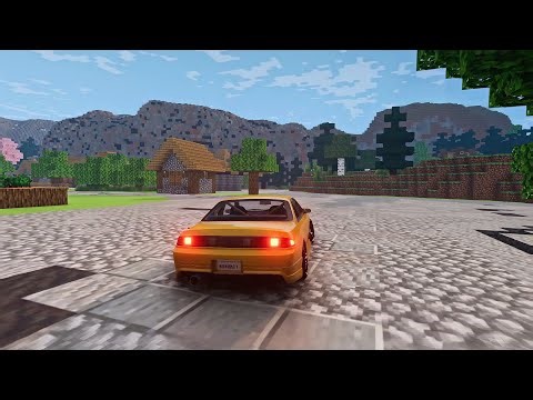 BeamNG.DriftCraft // Drifting in minecraft