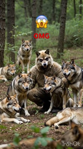 Undercover Wolf: Guy in Costume Blends In and Howls with the Pack 🐺