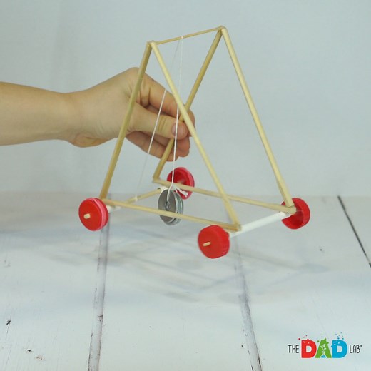 Have you ever seen a toy car that can move on its own without batteries or motors? Here is one powered by the Earth, and it is made from materials you probably already have at home. So if you ever wanted to build a cool toy, this gravity-powered car is simple enough for anyone to attempt. #TheDadLab #diytoys #scienceisfun | TheDadLab
