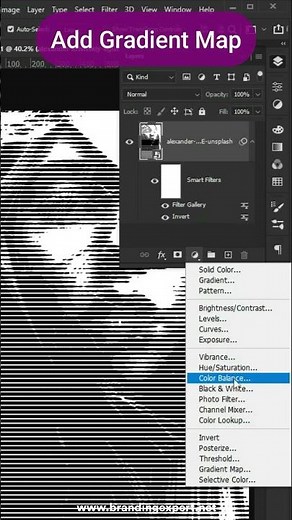 How to Make the Line Halftone in Photoshop