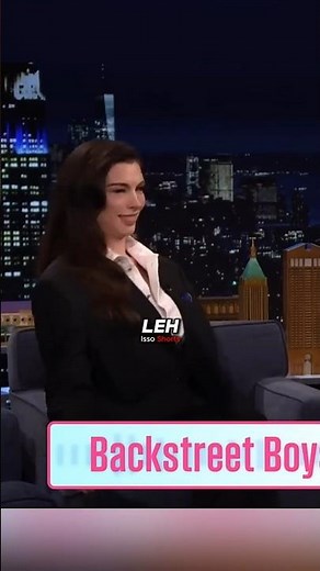 Anne Hathaway's Reverse Singing BREAKS Jimmy Fallon! 😂 #shorts #fallontonight #jimmyfallon