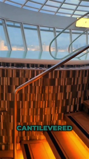 Cruise Ship Hot Tubs: Over The Edge Ocean Views! #shorts