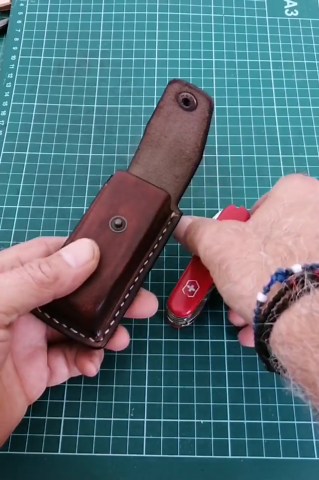 Swiss Army Knife Sheath Handmade Genuine Leather Victorinox Swiss Champ Holster Pouch - Etsy
