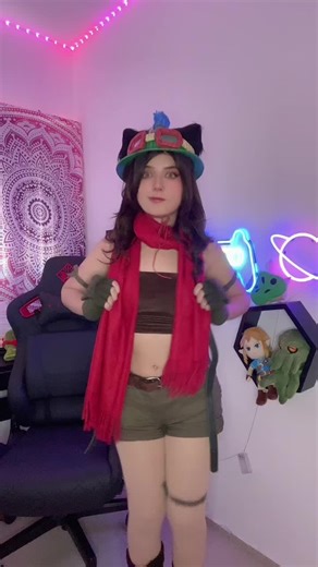 Cosplay Teemo in League of Legends