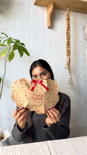 Old Paper Bag → Stunning గిఫ్ట్ Wrap 😍 ♻️✨#ecofriendlydecor #giftwrappingideas #sustainabledecor