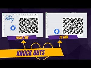 How to Knock Out a Seamless Pattern and Add a Logo Using Outline in xTool Studio.